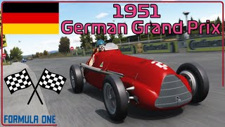 Alberto Ascari Final Lap | 1951 German Grand Prix