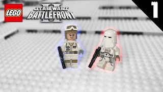 Building Star Wars Battlefront 2 Hoth in LEGO! Episode 1 - Planning & Foundation