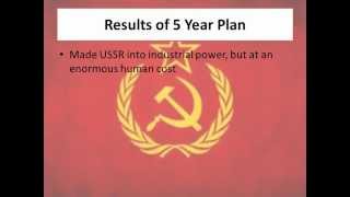 The USSR and the Rise of Stalin