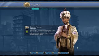 CIV 6 Deity (max difficulty) part 17/17 Religious victory - Gameplay Walkthrough FULL GAME