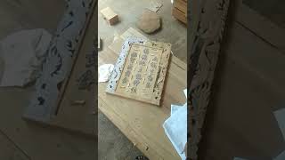 Wood working of relief art 3d #budicb #budicb_furniture #shorts