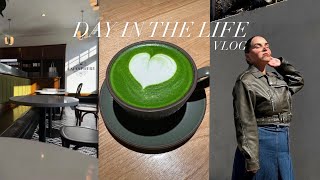 DAY IN THE LIFE | coffee, designing a logo, Philly