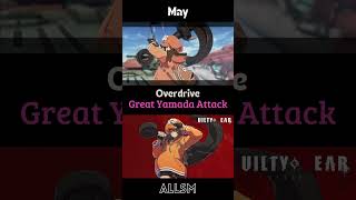 May Overdrive Great Yamada Attack Guilty Gear Strive