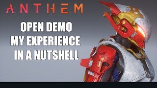 Anthem Demo First Impression Ft. Gundam Interceptor