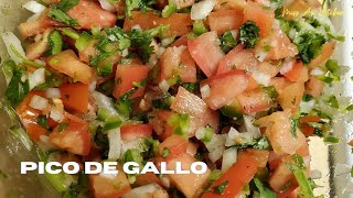 Pico de Gallo || How to make THE BEST Pico de Gallo || Restaurant Style Pico de Gallo