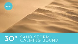 🌱CALM YOUR MIND IN 30 SECONDS || Nature Break || Desert Storm Soundscape || #shorts