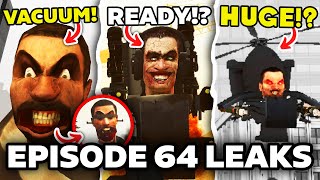 NEW G MAN EPISODE 64 LEAKS - Skibidi Toilet ALL SECRETS & Easter Egg Analysis & Theory