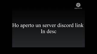 HO APERTO UN SERVER DISCORD!😩✋