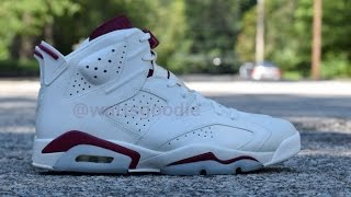 Air Jordan 6 “Maroon” [Release Info]