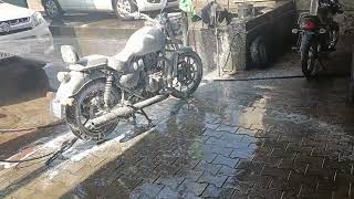 Foam washing || Royal Enfield || Fireball || meteor 350 cc || 2023