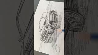 TOYOTA HILUX #pencildrawing #short