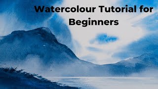 Watercolour Landscape Tutorial for Beginners - Episode 1