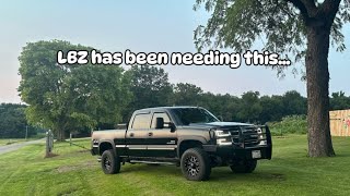 Secretly Installing New Lighting on My Dads LBZ Duramax! (Major Upgrade!)