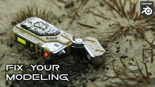 3 Rules For Hard Surface Modeling