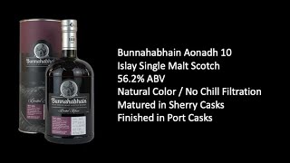 Bunnahabhain Aonadh 10