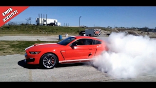 2017 Shelby GT350 Mustang Burnout!