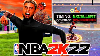 *NEW* GAME CHANGING JUMPSHOT AFTER PATCH in NBA 2K22