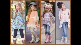 The style of fashion|| most beautiful stlyesh baby girls Dress collection looking very pretty