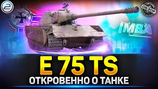 Обзор E 75 TS - Имба и точка ✅ Мир Танков #e75ts #миртанков