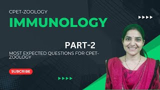 MCQs of Immunology-CPET-Zoology 2024||#cpetzoology #cpet2024 #pgentranceexam #immunology #PYQsofcpet