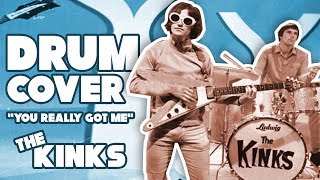 The Kinks - You Really Got Me - DRUM COVER