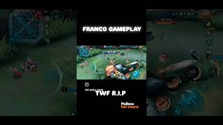 FRANCO hook im Mobile Legends Bang Bang #mobilelegends #mlbbindia #mlbb