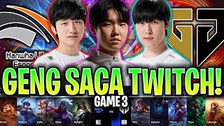 GENG DE CHOVY SACA TWITCH EN LA PARTIDA DECISIVA!😱 | HLE vs GEN Game 3 SWISS STAGE WORLDS 2024 LVP