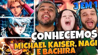 3 EM 1 BLUE LOCK | ANIRAP Michael Kaiser + Bachira Meguru | THEUZ Seishiro Nagi | FAMILY REACTS