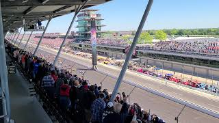 Indy 500 first lap (4k)