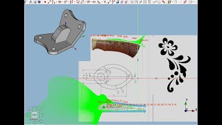 FreeCAD.#31. Отразить эскиз зеркально. "Нормальный" и периодический В-сплайны