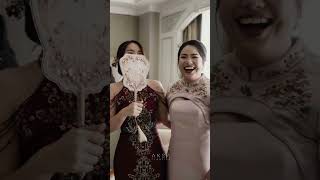 Ika & Peter #shorts wedding photos | Shangri-La Jakarta