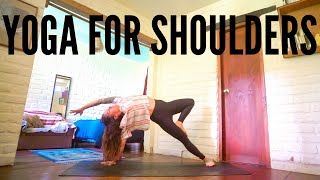 Yoga for Shoulders & Back Pain - Strengthen, Open, and Stretch Shoulders and Back Muscles