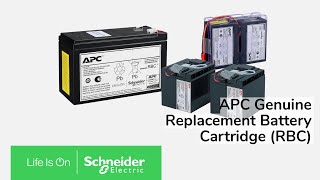 Why choose a genuine APC Replacement Battery Cartridge (RBC) for your APC Easy UPS?