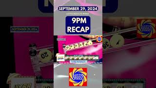 Lotto Result September 29, 2024 9PM Draw | COMPLETE LOTTO RESULTS PCSO  #pcsolottoresulttoday