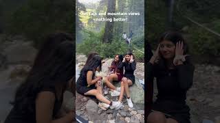 A trip with your friends is all you need #jibhi #trending #song #mountains #lyrics #girls