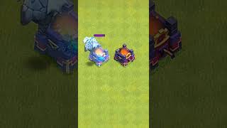 Ice Hound Vs Poison Spell Towers #clashofclans #clashroyale #clashroyale #shorts