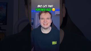 Bro Got That Fortnite Rizz 😏