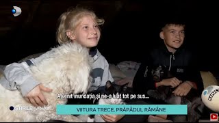 Stirile Kanal D - Ajutoarele curg, oamenii vor doar sa nu mai ploua...  | Editie de pranz