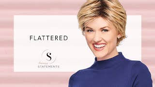 Flattered Wig by Stunning Statements | Short Layered Wig