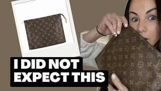 I DID NOT EXPECT THIS | Cleaning Vintage Louis Vuitton Monogram Canvas | Discontinued Toiletry 26