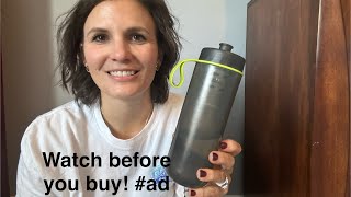 Philips water bottle with filter review #ad