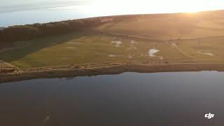 Dji Spark on The Solway Coast at sunset