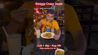 Innaiku August 4 oru naal matum swiggy la Crazy deals -59 Rs ku Food kedaikum #shorts #chennaifood