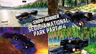 SnowRunner: BEAUTIFUL SEQUOIA NATIONAL PARK {PART#4} NEW MAP! (CARAVAN. CRAWLING. MUDDING) 6X6 MODS🖖