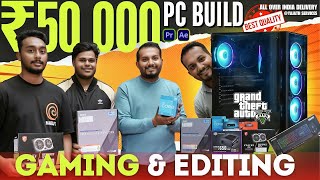 50,000-/RS PC Build  Best For Gaming & Editing #yajathservices