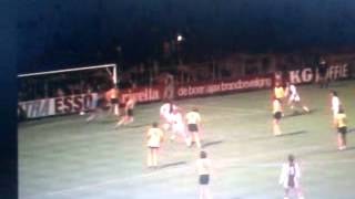 Ajax - Roda JC Kerkrade 2-1 from 23-09-1975 , Pierre Vermeulen & Dick Nanninga & Geert Meyer