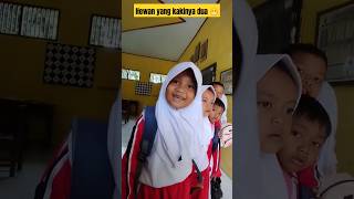 hewan yang kakinya dua 😁 #viralvideo #trending #viralreels #tebakanlucu #trendingvideo #up #fyp