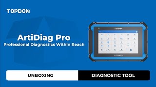 TOPDON ArtiDiag Pro Unboxing Diagnostic Tool - Cardiagtool