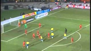 Brasil 1 X 0 Romênia, Primeiro Tempo, 07/06/2011