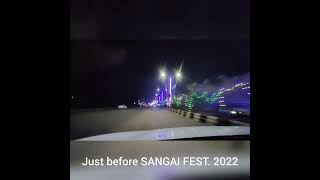 Sangai fest 2022 Imphal Night View